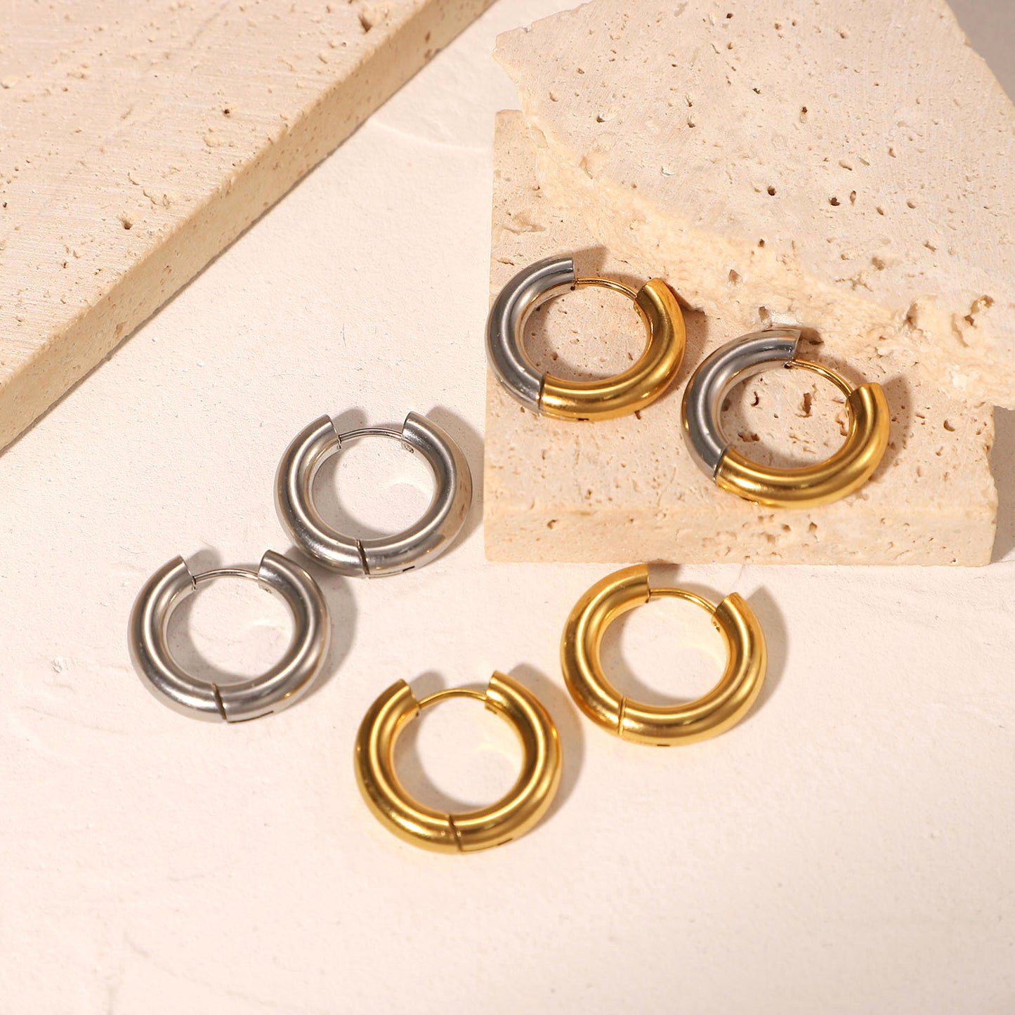 Classic Gold Hoop Earrings