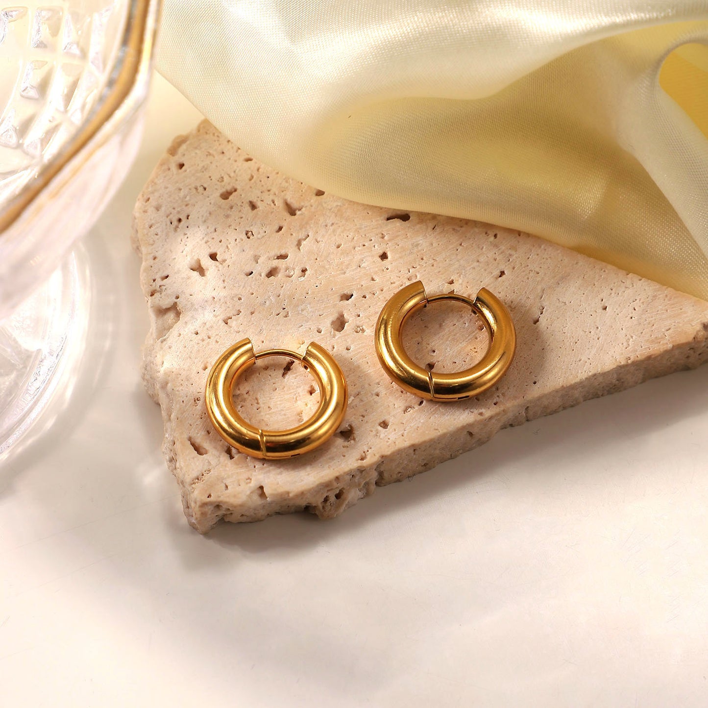 Classic Gold Hoop Earrings