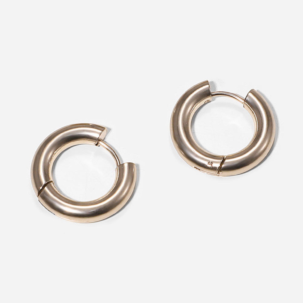 Classic Gold Hoop Earrings