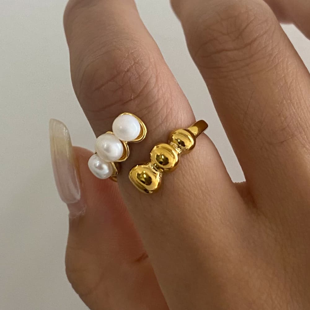 Freshwater Pearl Adjustable Ring