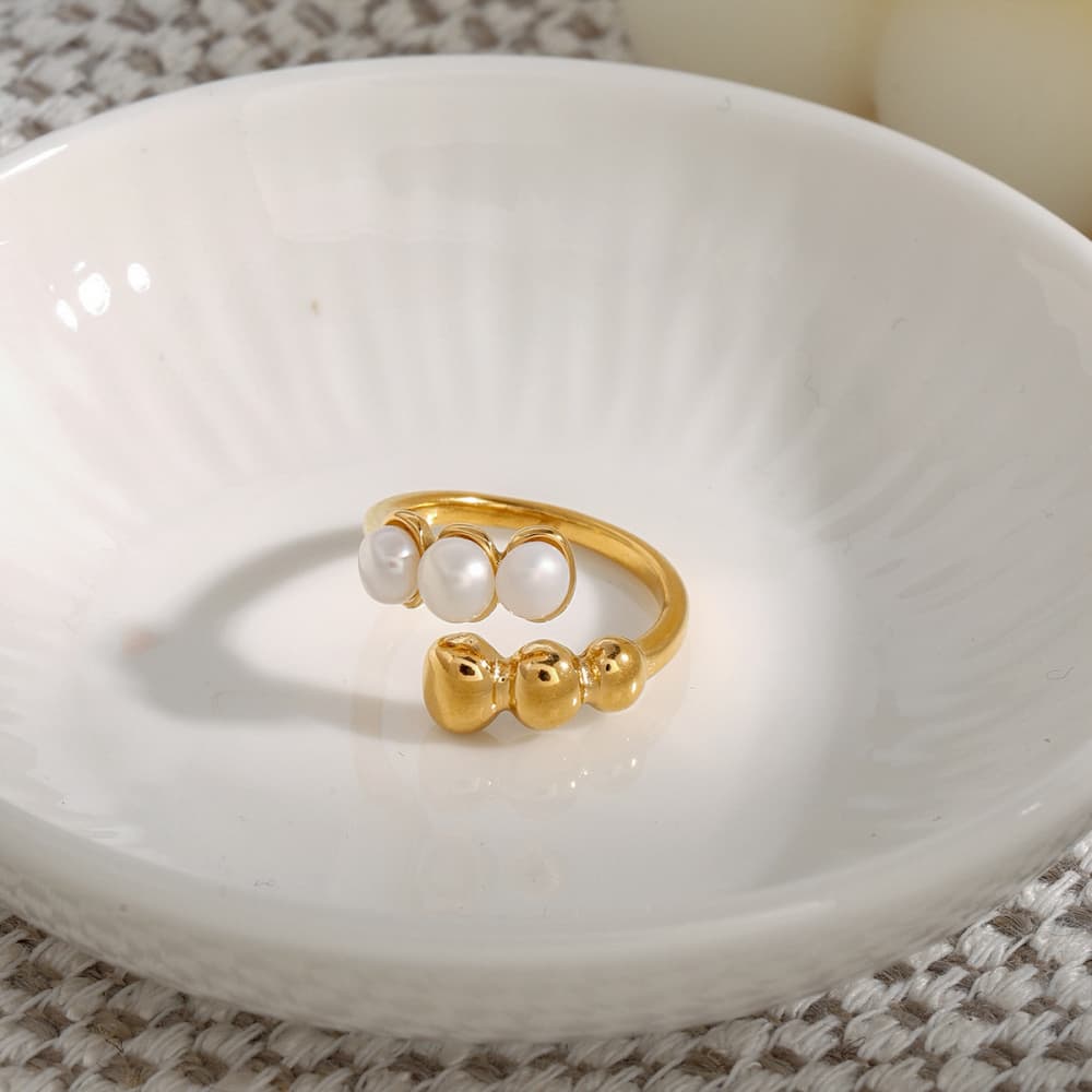 Freshwater Pearl Adjustable Ring