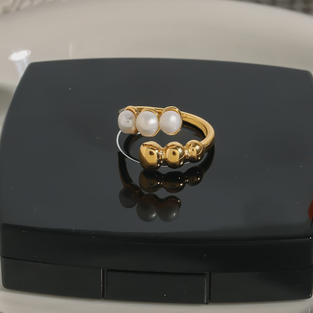 Freshwater Pearl Adjustable Ring