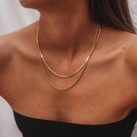 Gold Layered Necklace