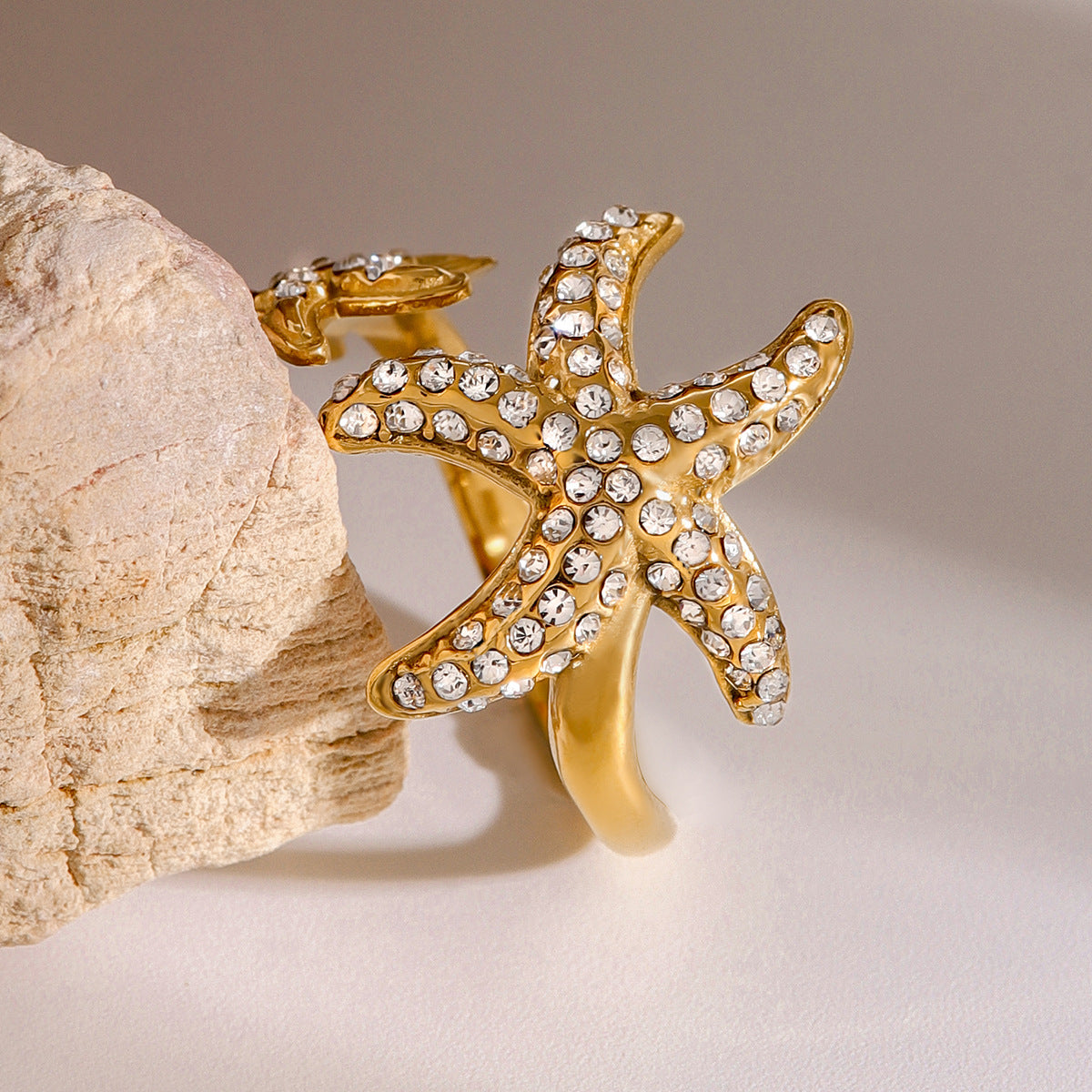 Starfish Adjustable Ring