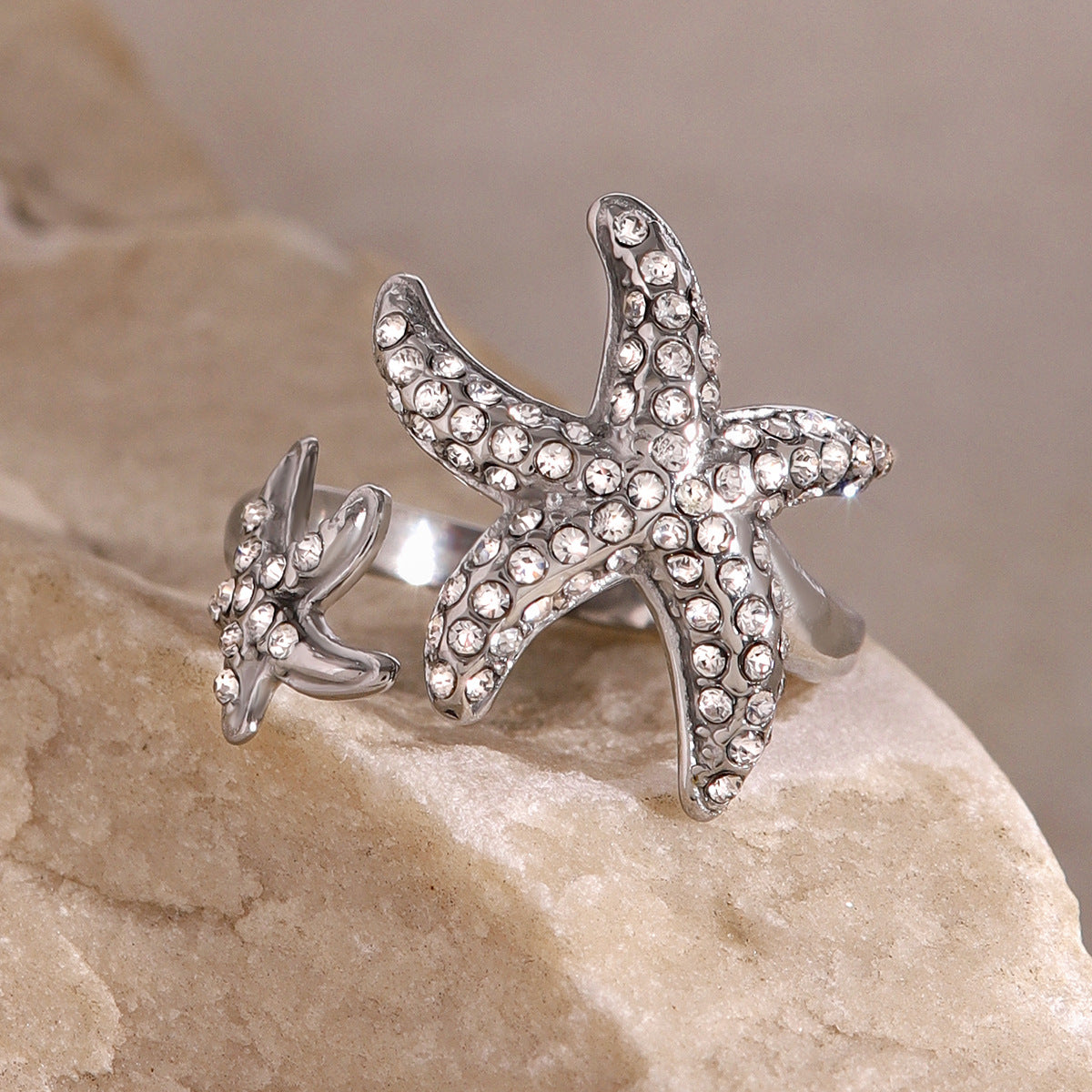 Starfish Adjustable Ring