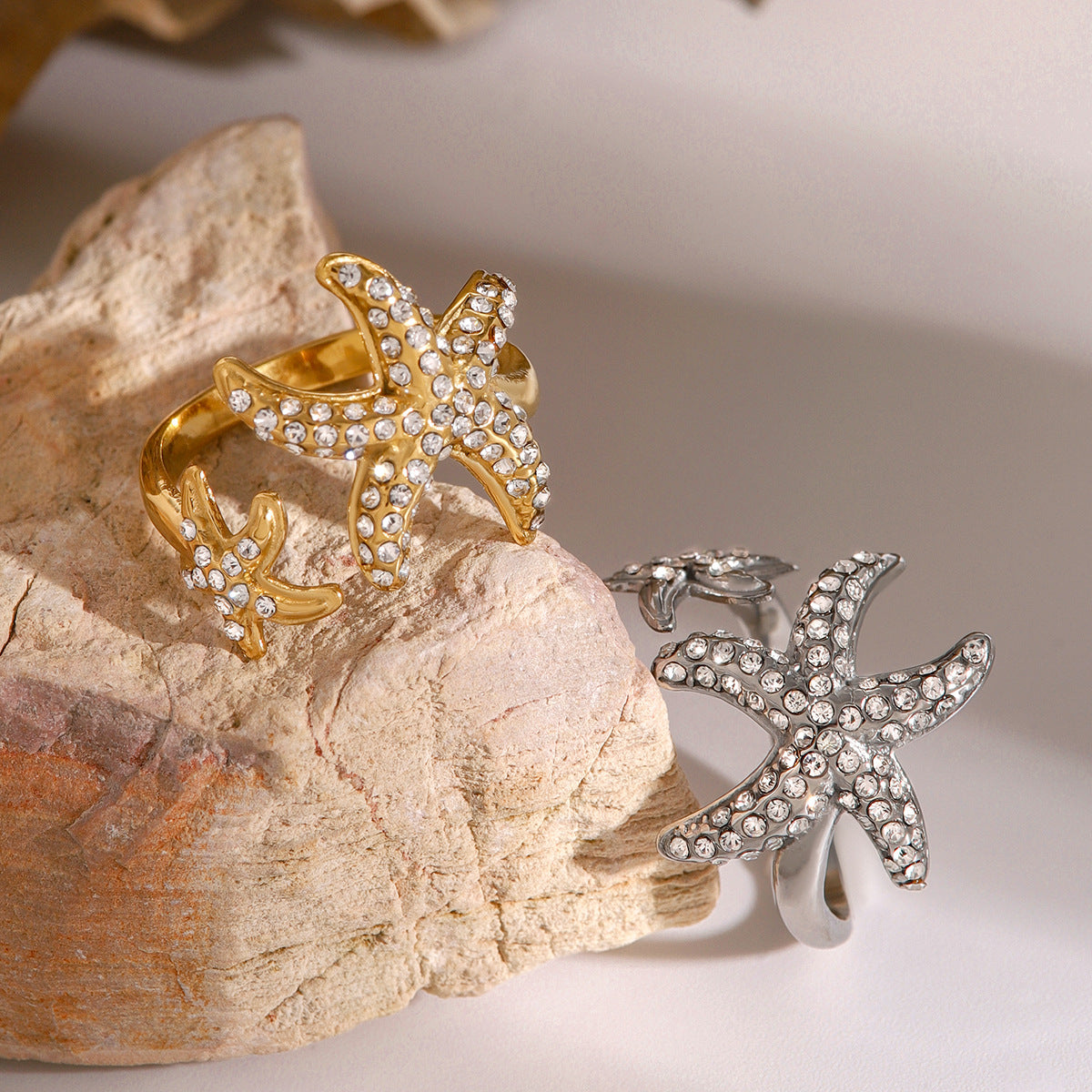 Starfish Adjustable Ring